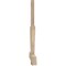 Ekena Millwork Kennewick Rough Sawn Timber Gable Bracket, Douglas Fir, 96"W x 36"H x 2"D x 4"F, 9/12 Pitch GBW096X36X0204KEN00RDF - alternate 3